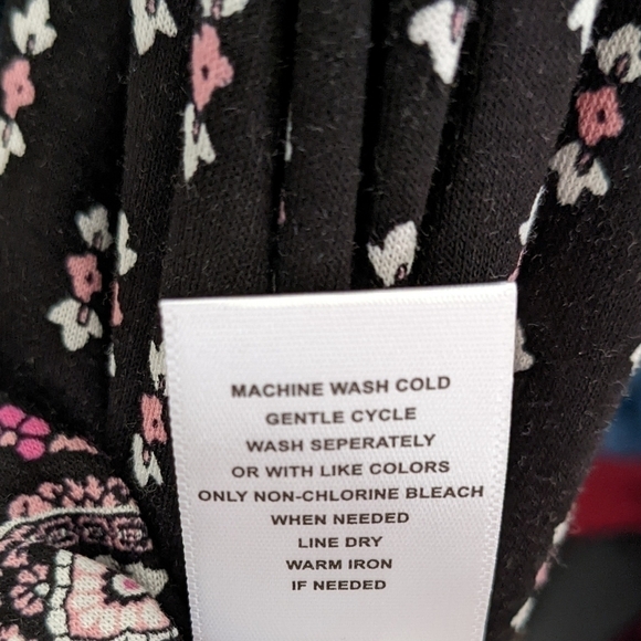 Sweet Grey brushed knit sleeveless dress XL, black multi color - Picture 9 of 12